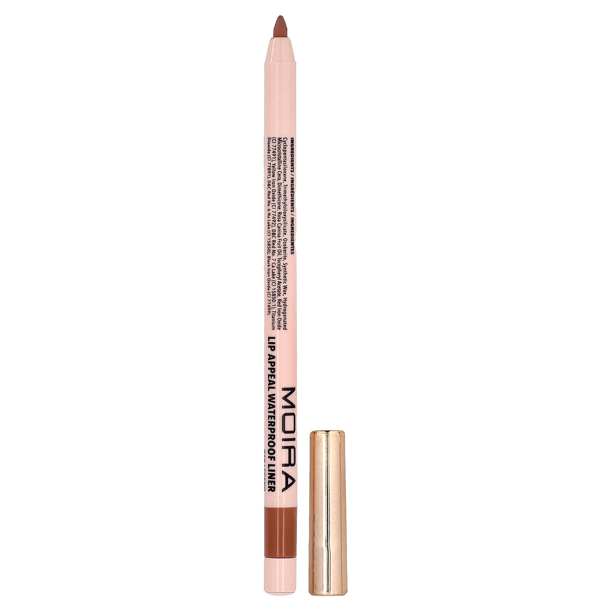 Moira Beauty, Lip Appeal Waterproof Liner, 010 Legend, 0.021 oz (0.6 g)