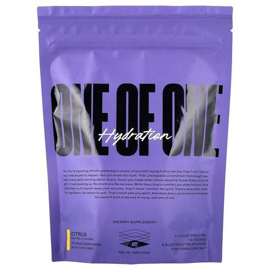 ONE OF ONE, Hydration, Citrus , 30 Sachets, 6.67 oz (189 g)