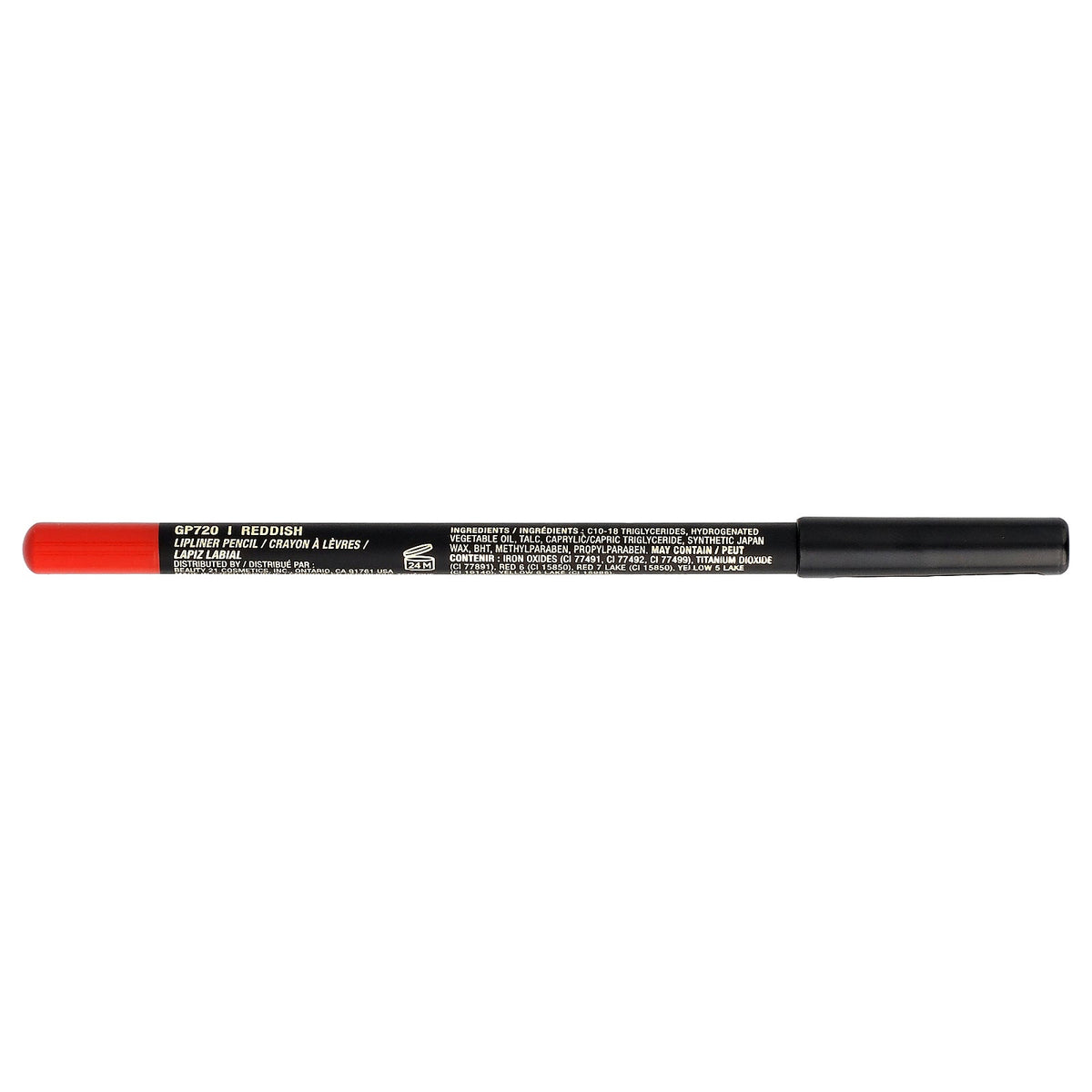 L.A. Girl, Perfect Precision, Lipliner Pencil, GP720 Reddish, 0.05 oz (1.49 g)