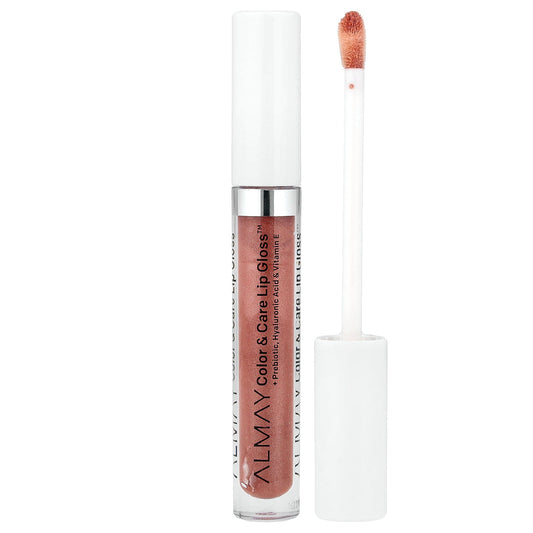 Almay, Color & Care Lip Gloss™, 200 Rose Glow, 0.1 fl oz (3 ml)