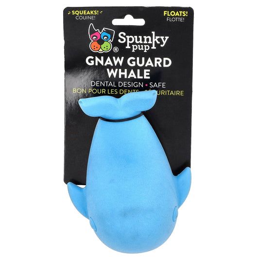 Spunky Pup, Gnaw Guard, Whale, 1 Toy