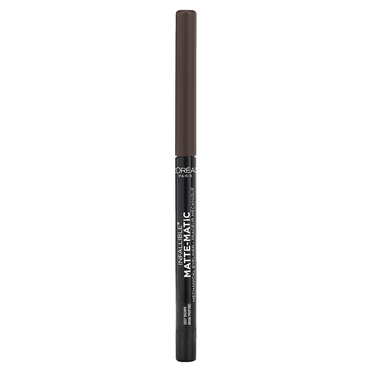 L'Oréal, Infallible®, Matte-Matic Mechanical Eyeliner, 513 Deep Brown, 0.01 oz (280 mg)