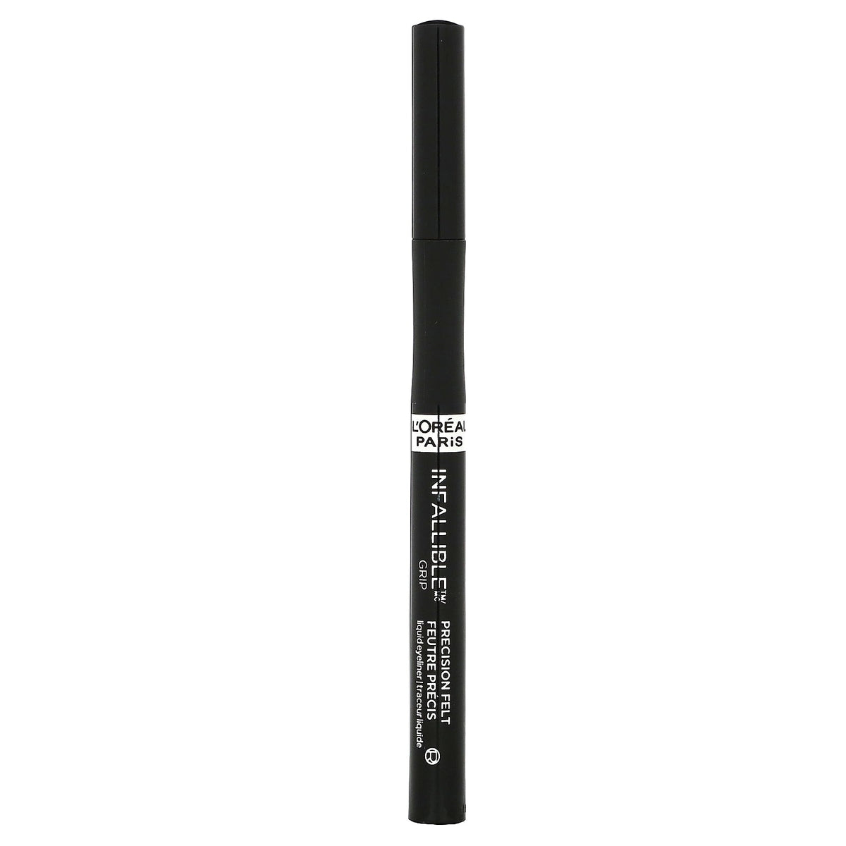 L'Oréal, Infallible Grip, Precision Felt Eyeliner, 600 Black, 0.034 fl oz (1 ml)
