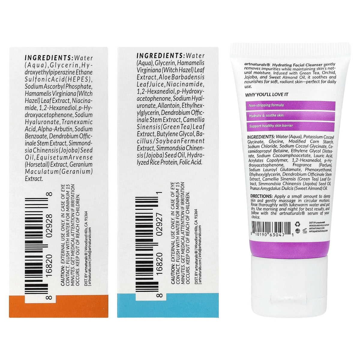 artnaturals, iHerb Exclusive, Artnaturals® Skincare Beauty Kit, 5 Piece Kit
