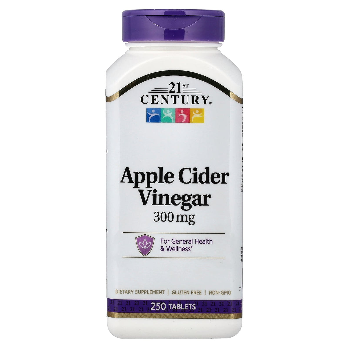 21st Century, Apple Cider Vinegar, 300 mg, 250 Tablets
