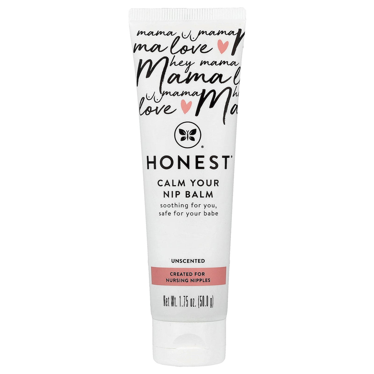 The Honest Company, Calm Your Nip Balm, Unscented, 1.75 oz (50 g)