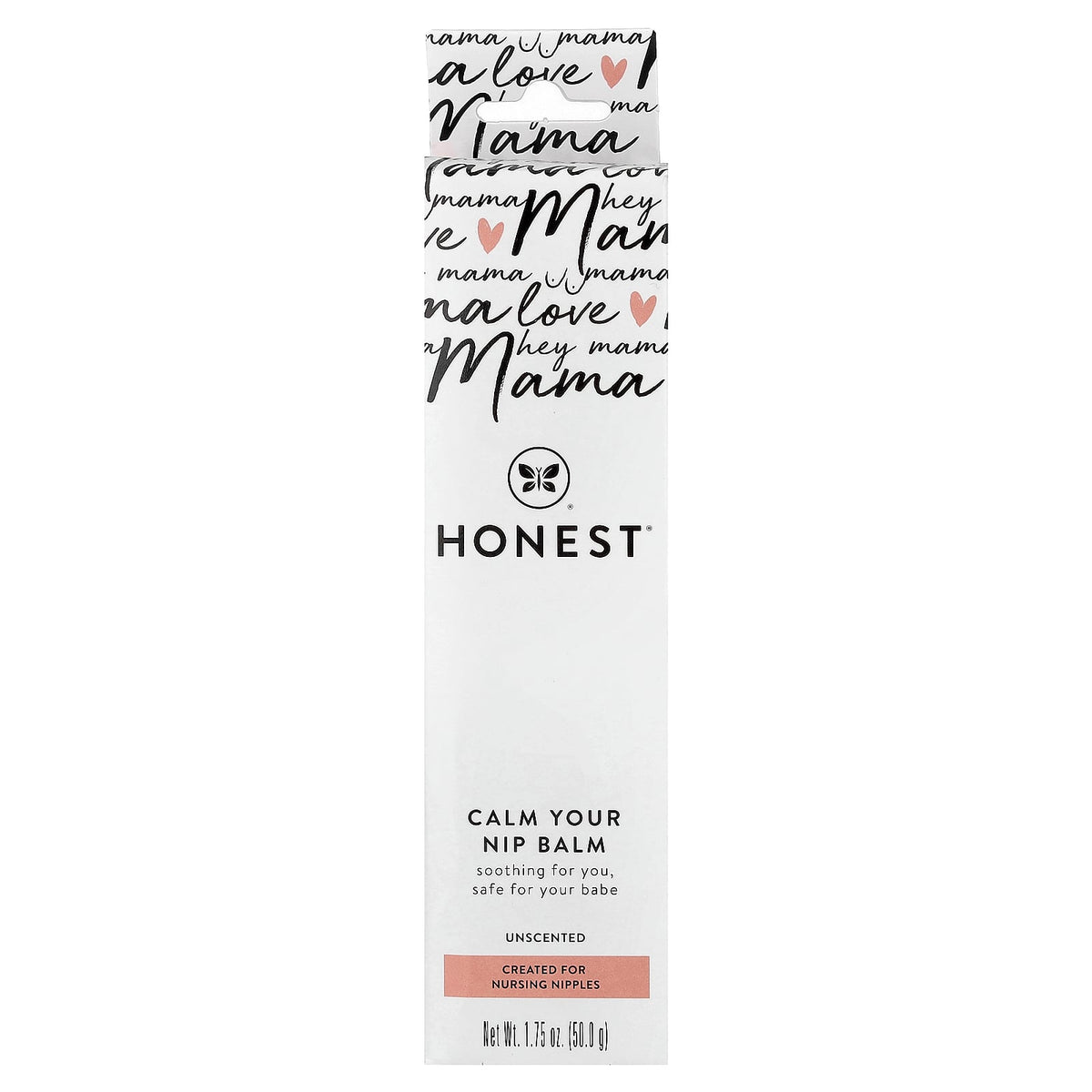The Honest Company, Calm Your Nip Balm, Unscented, 1.75 oz (50 g)