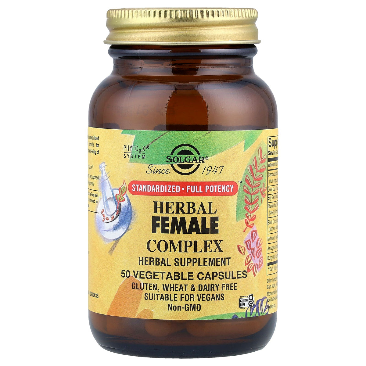 Solgar, Herbal Female Complex, 50 Vegetable Capsules