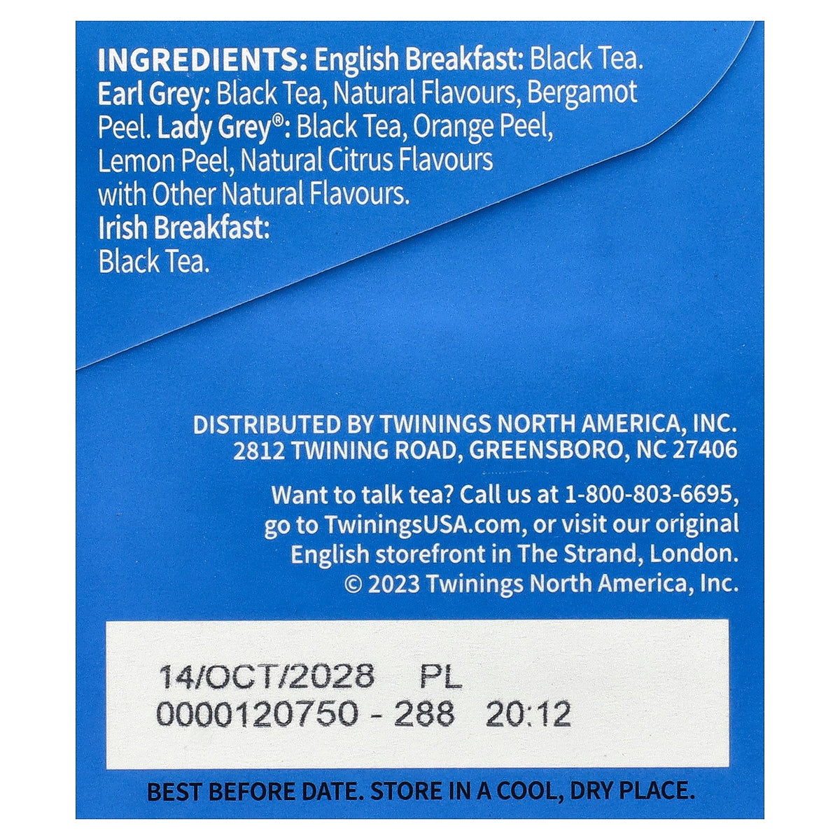 Twinings, Black Tea Variety Pack, 20 Tea Bags, 1.41 oz (40 g)
