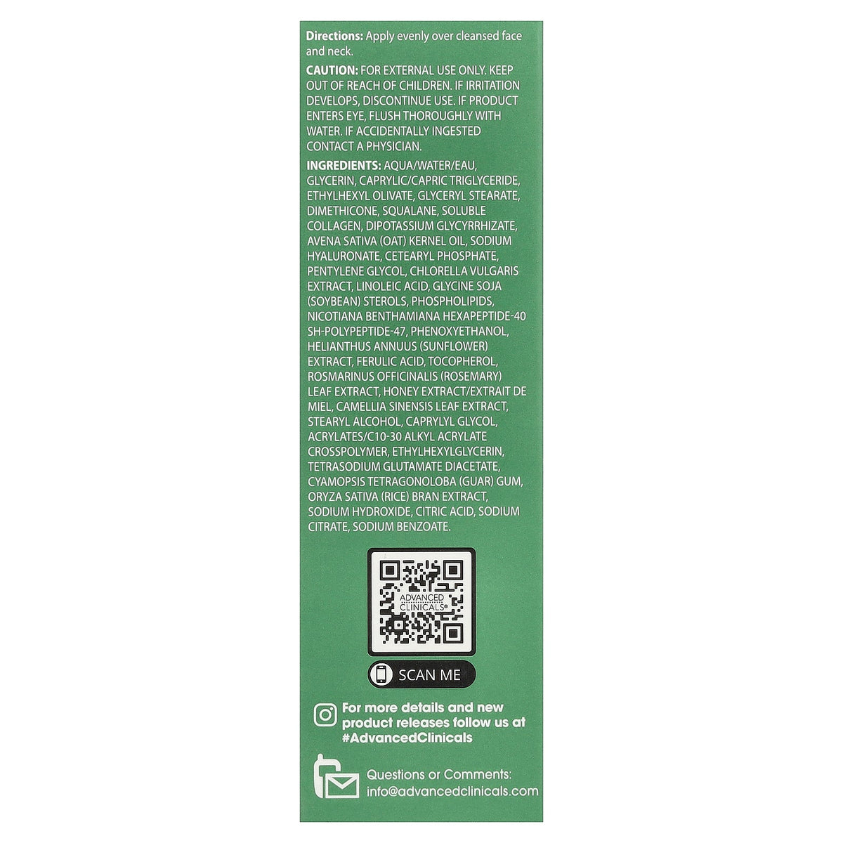 Advanced Clinicals, Collagen Serum, 1.75 fl oz (52 ml)