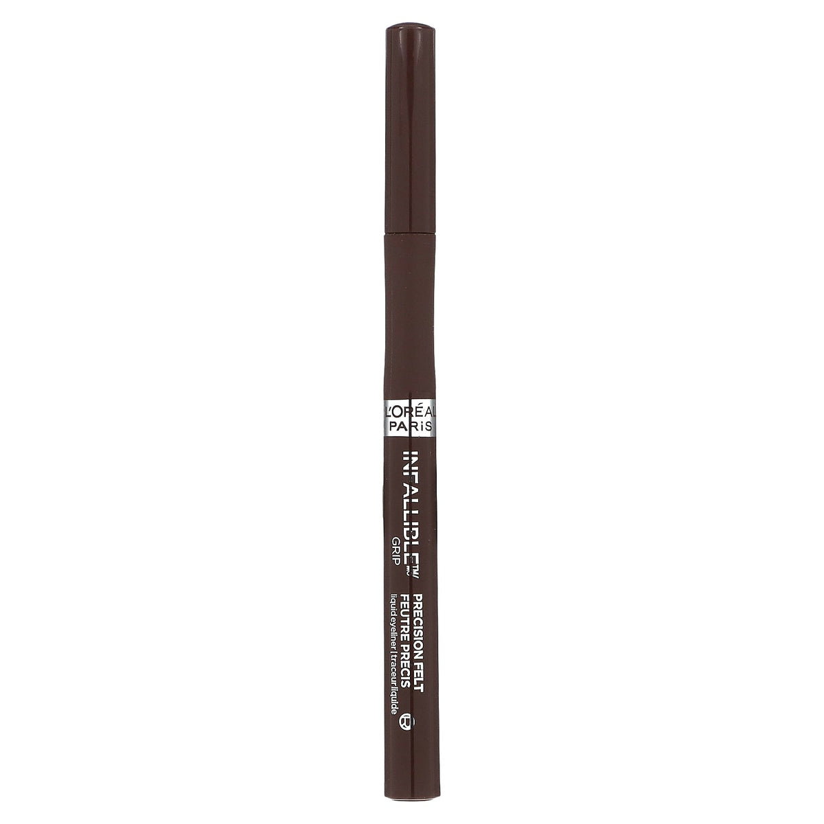 L'Oréal, Infallible Grip, Precision Felt Eyeliner, 605 Brown, 0.034 fl oz (1 ml)