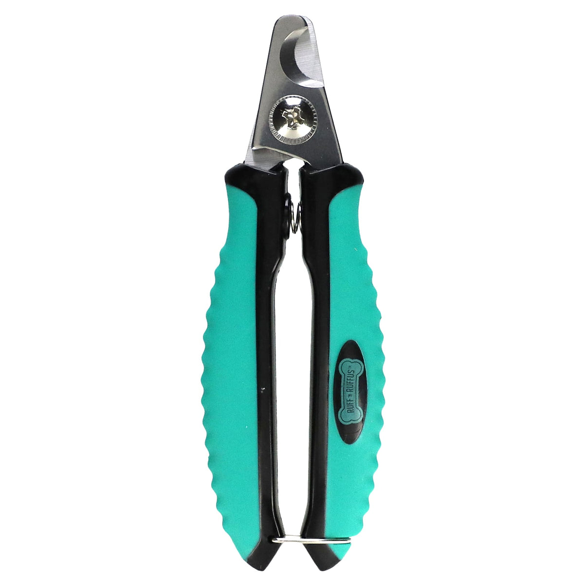 Ruff 'N Ruffus, Grooming Kit for Cats and Dogs, Gel Rake & Nail Clipper, Agua, 1 Gel Rake 1 Nail Clipper