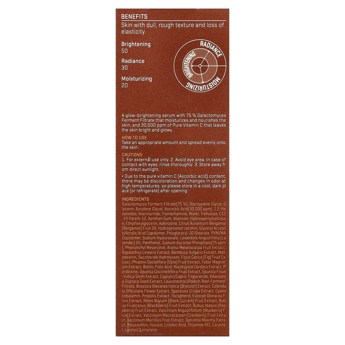 SOME BY MI, Galactomyces Pure Vitamin C Glow Serum, 1.01 fl oz (30 ml)