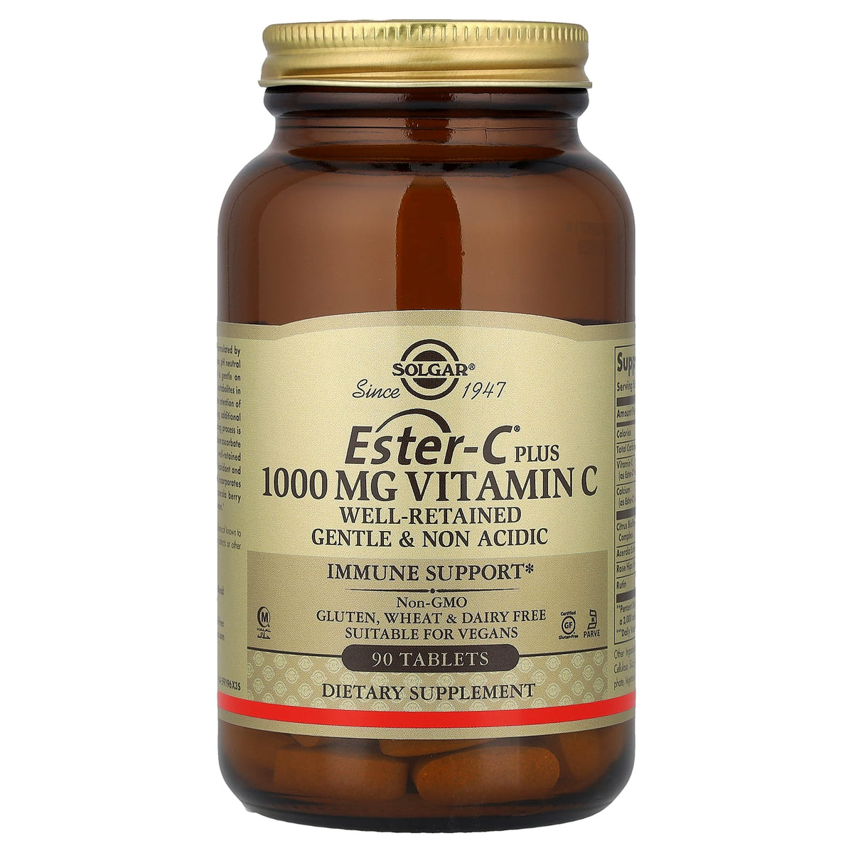 Solgar, Ester-C® Plus, Vitamin C, 90 Tablets