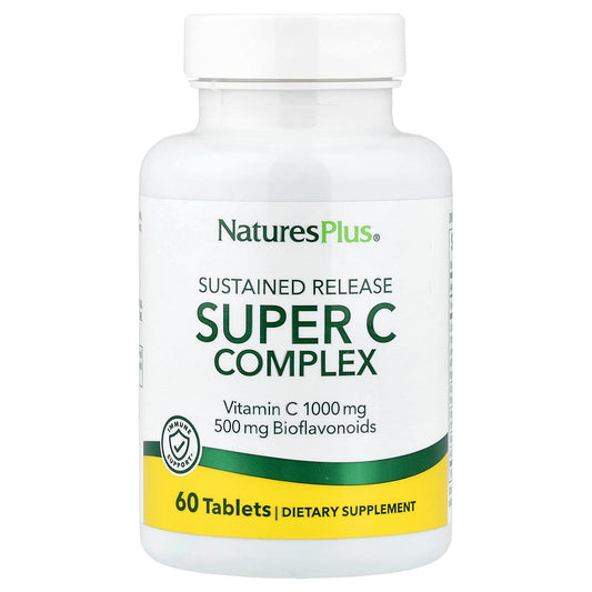 NaturesPlus, Super C Complex, Sustained Release, 60 Tablets