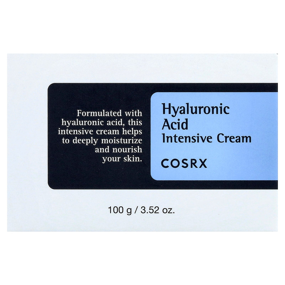 CosRx, Hyaluronic Acid Intensive Cream, 3.52 oz (100 g)