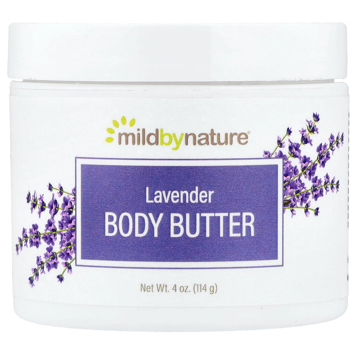 Mild By Nature, Lavender Body Butter, 4 oz (114 g)