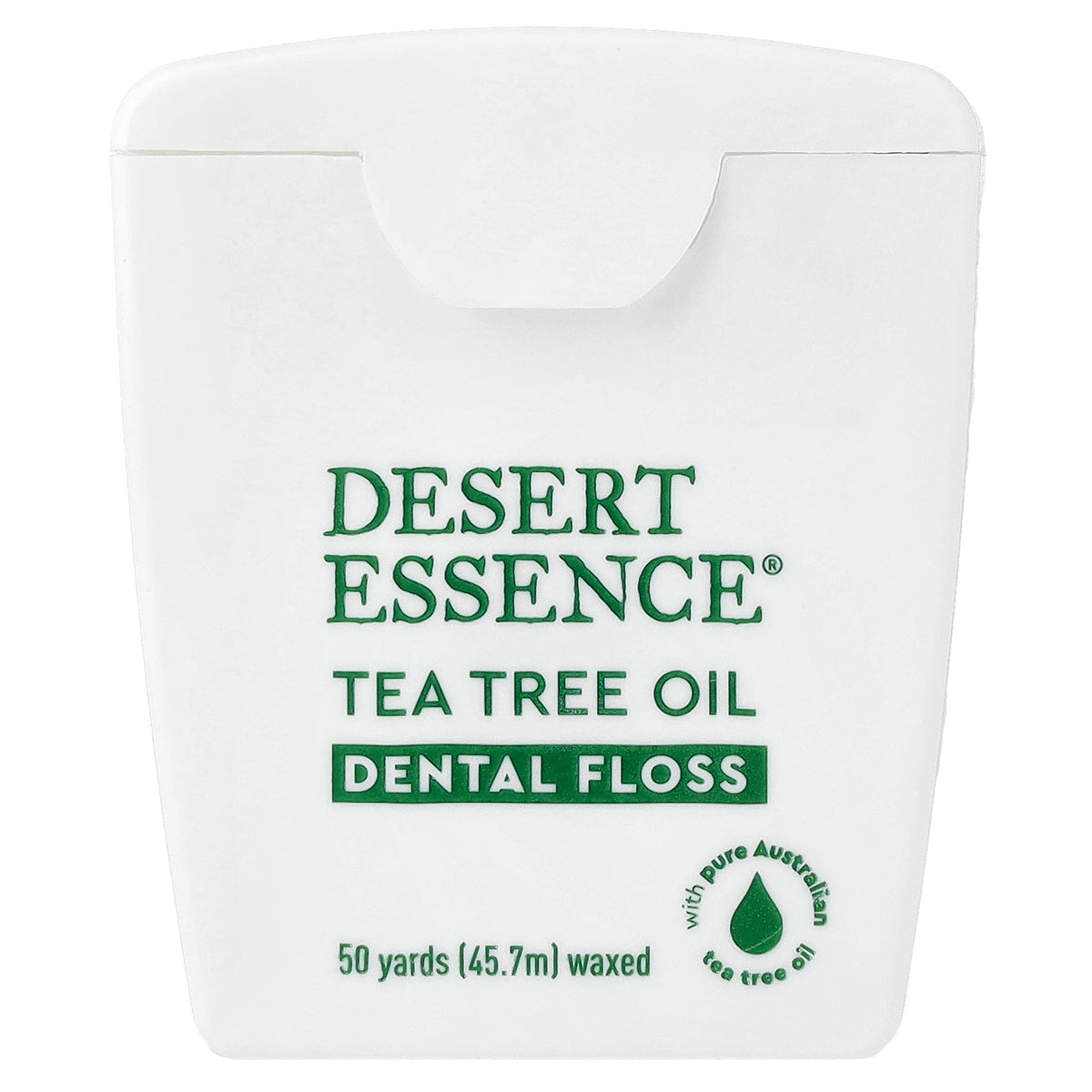 Desert Essence, Dental Floss, Waxed, Tea Tree Oil, 6 Count, 50 yds (45.7 m) Each