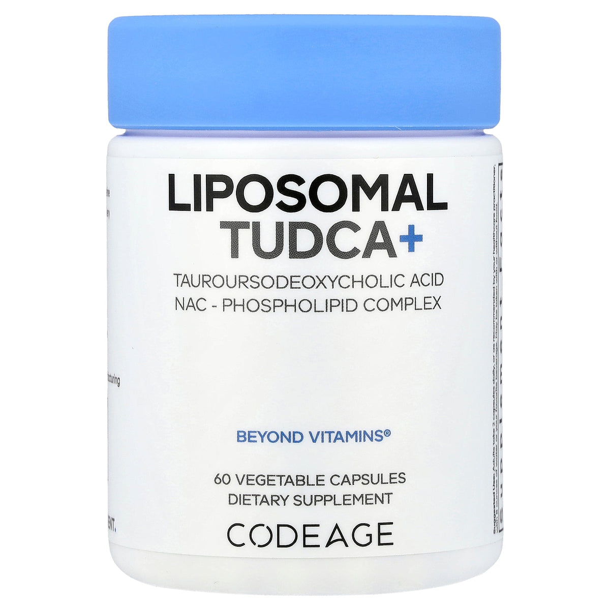 Codeage, Liposomal Tudca+, 60 Vegetable Capsules