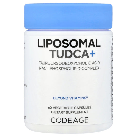 Codeage, Liposomal Tudca+, 60 Vegetable Capsules