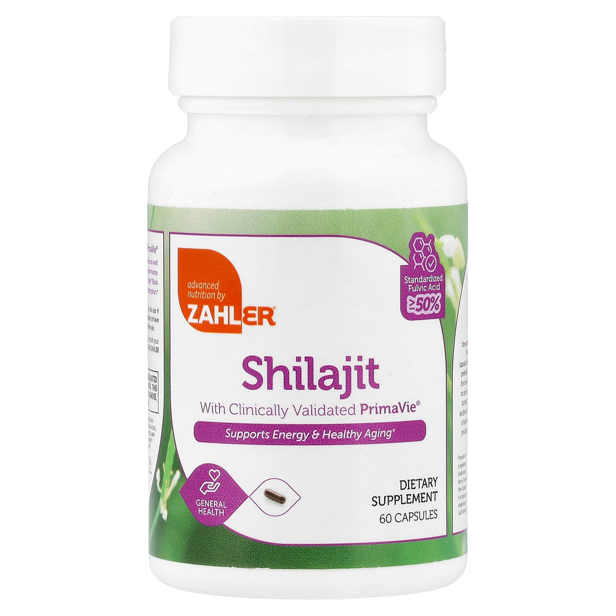 Zahler, Shilajit, 60 Capsules