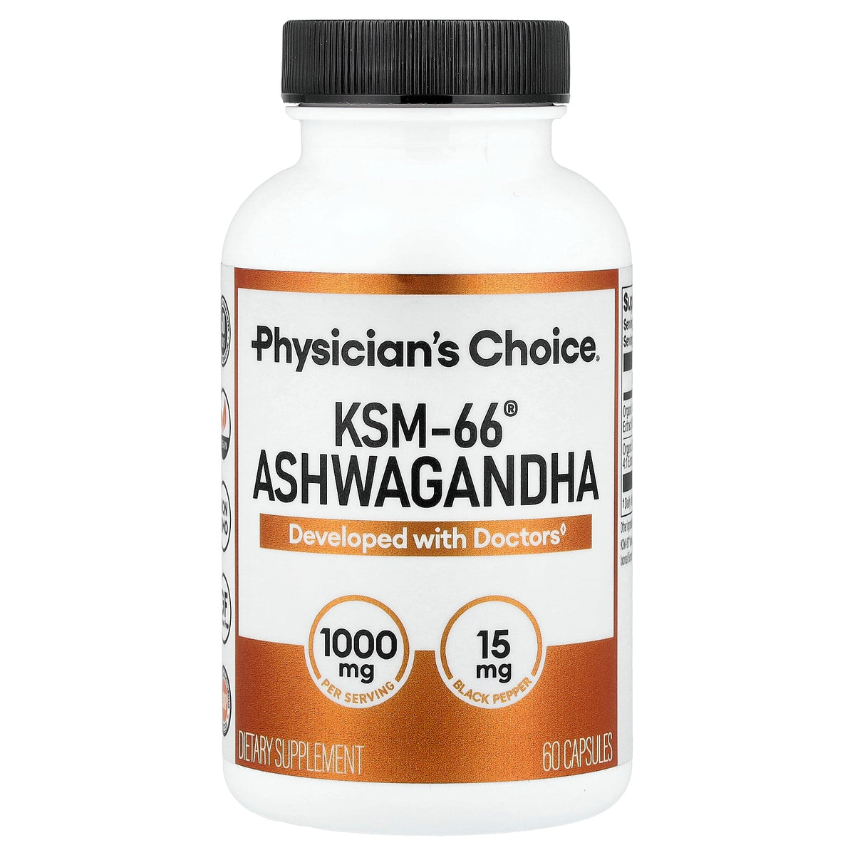 Physician's Choice, KSM-66® Ashwagandha, 60 Capsules