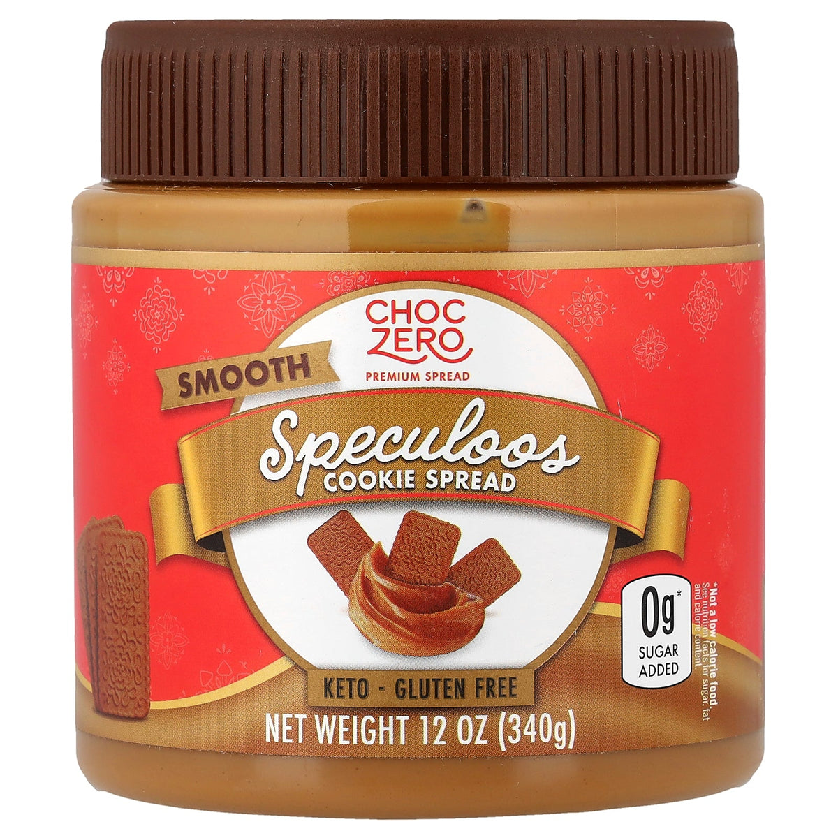 ChocZero, Premium Spread, Speculoos Cookie Spread, Smooth, 12 oz (340 g)