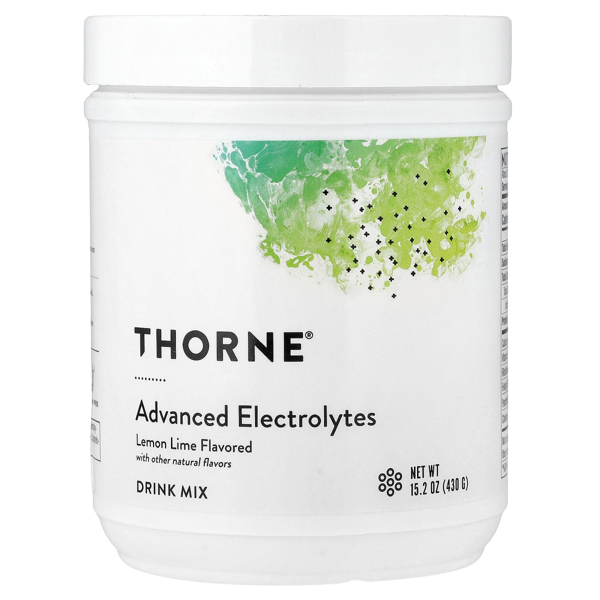 Thorne, Advanced Electrolytes, Lemon Lime, 15.2 oz (430 g)