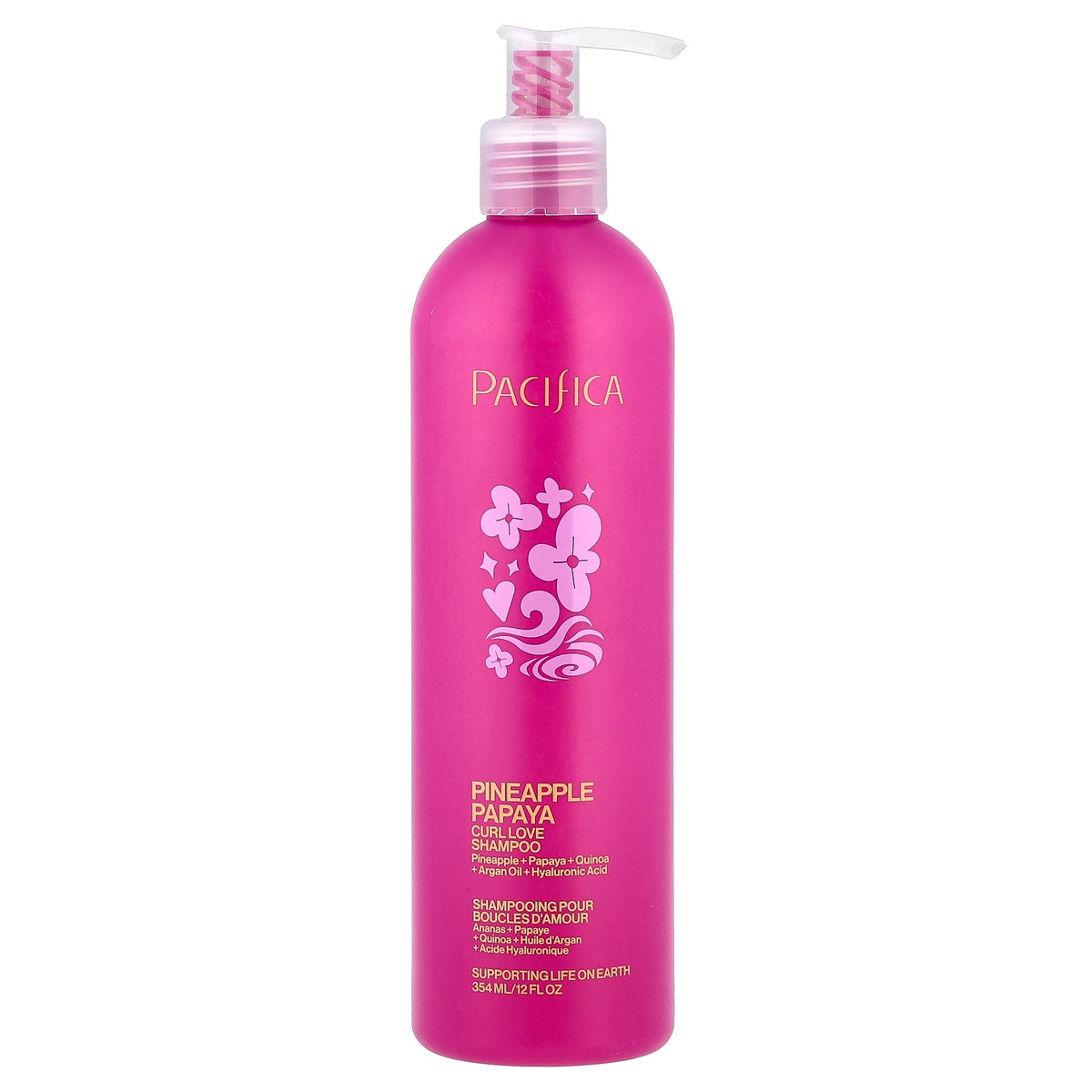 Pacifica, Curl Love Shampoo, Pineapple Papaya, 12 fl oz (354 ml)