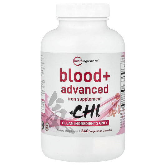 Micro Ingredients, Blood + Advanced, 240 Vegetarian Capsules