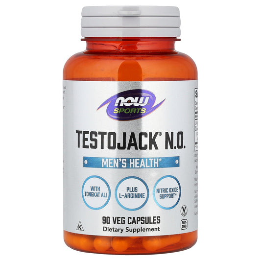 NOW Foods, Sports, Testojack® N.O., 90 Veg Capsules