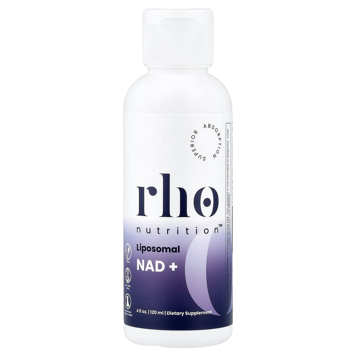 Rho Nutrition, Liposomal NAD+, 4 fl oz (120 ml)