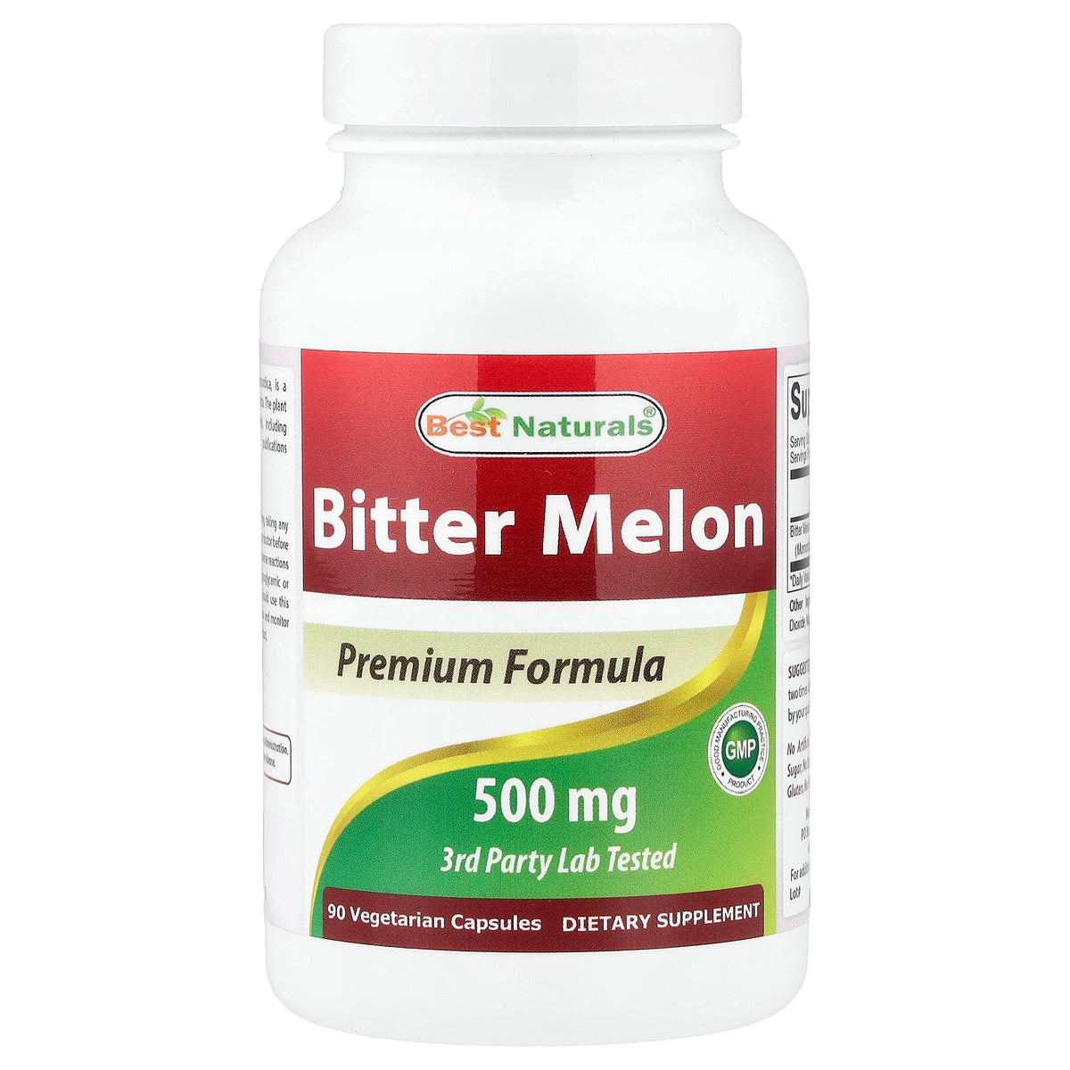 Best Naturals, Bitter Melon, 500 mg, 90 Vegetarian Capsules