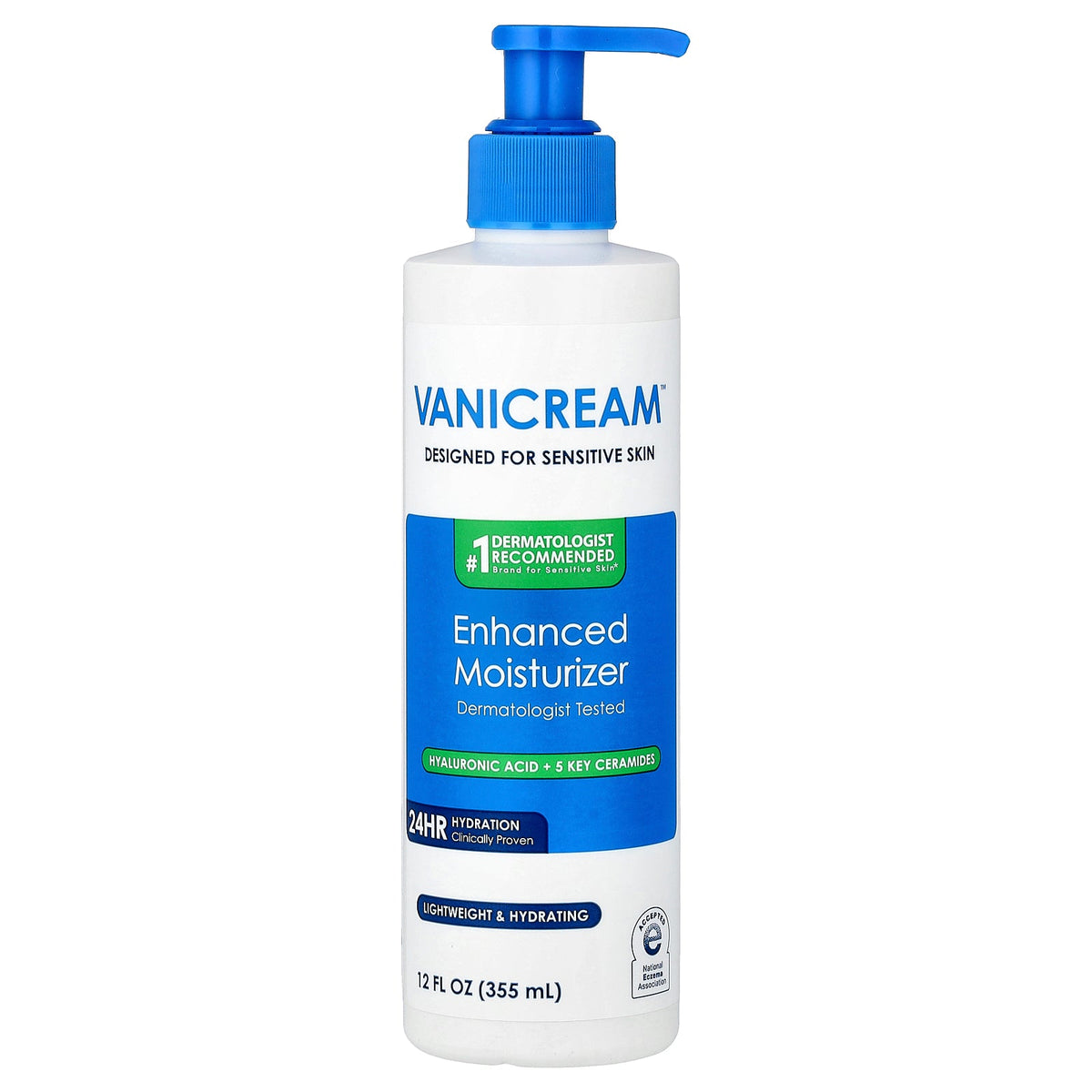 Vanicream, Enhanced Moisturizer, 12 fl oz (355 ml)