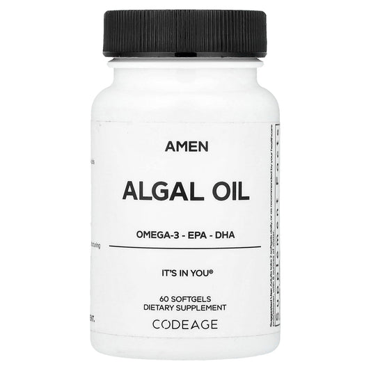 Codeage, Algal Oil, 60 Softgels (500 mg per Softgel)