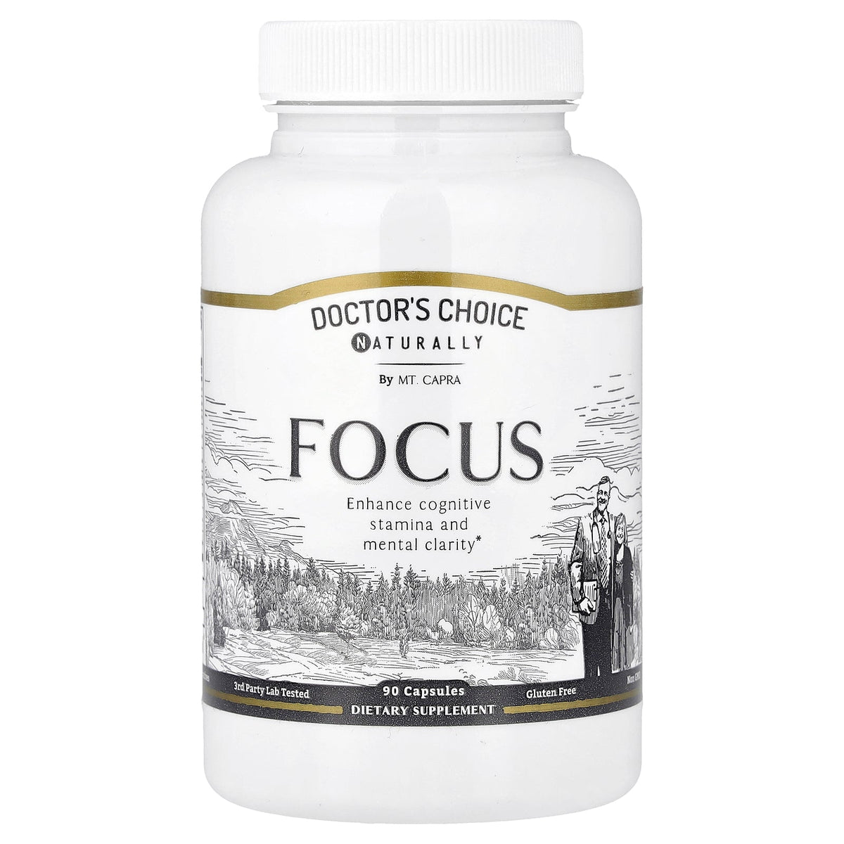 Mt. Capra, Focus, 90 Capsules