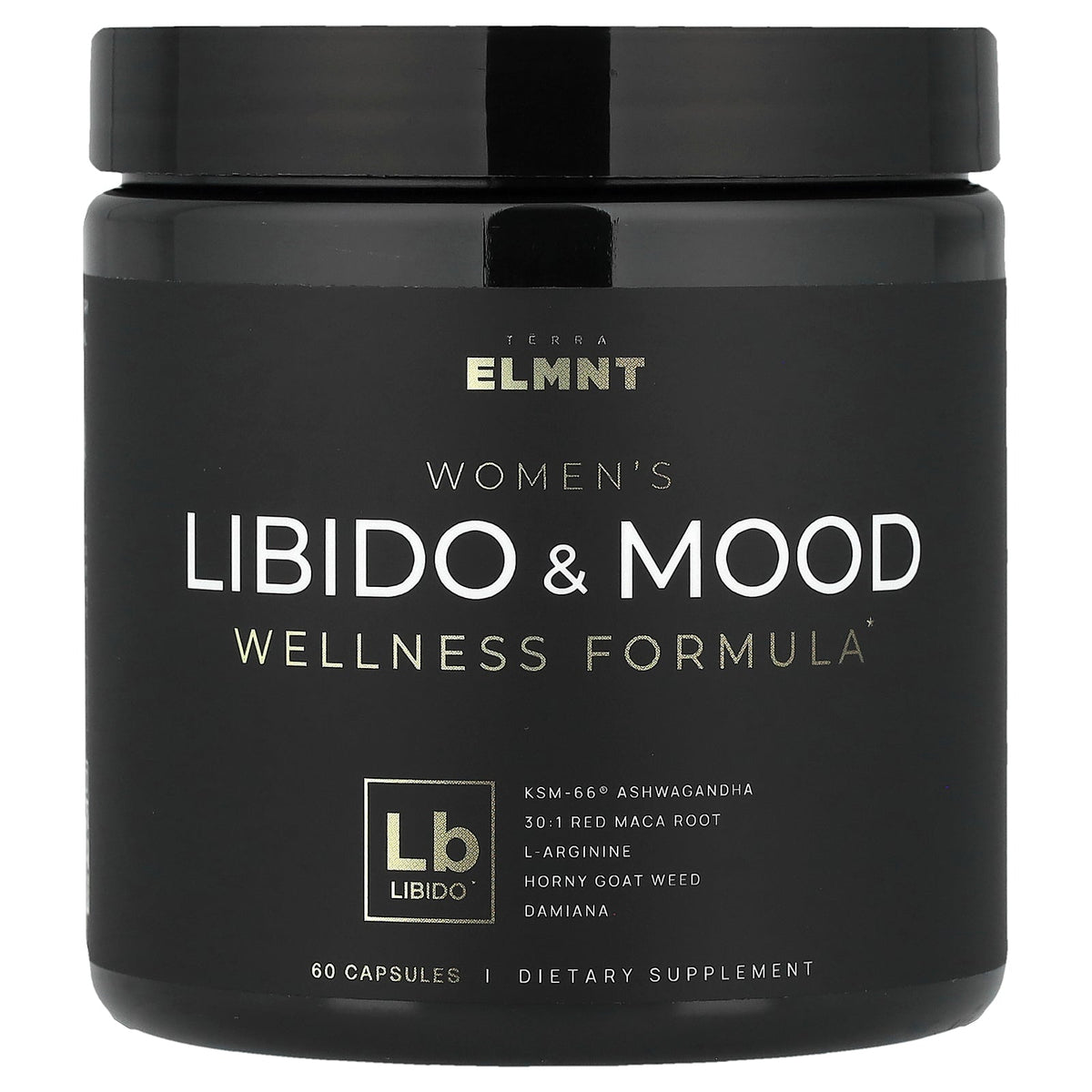 TERRA ELMNT, Women's Libido & Mood Wellness Formula, 60 Capsules