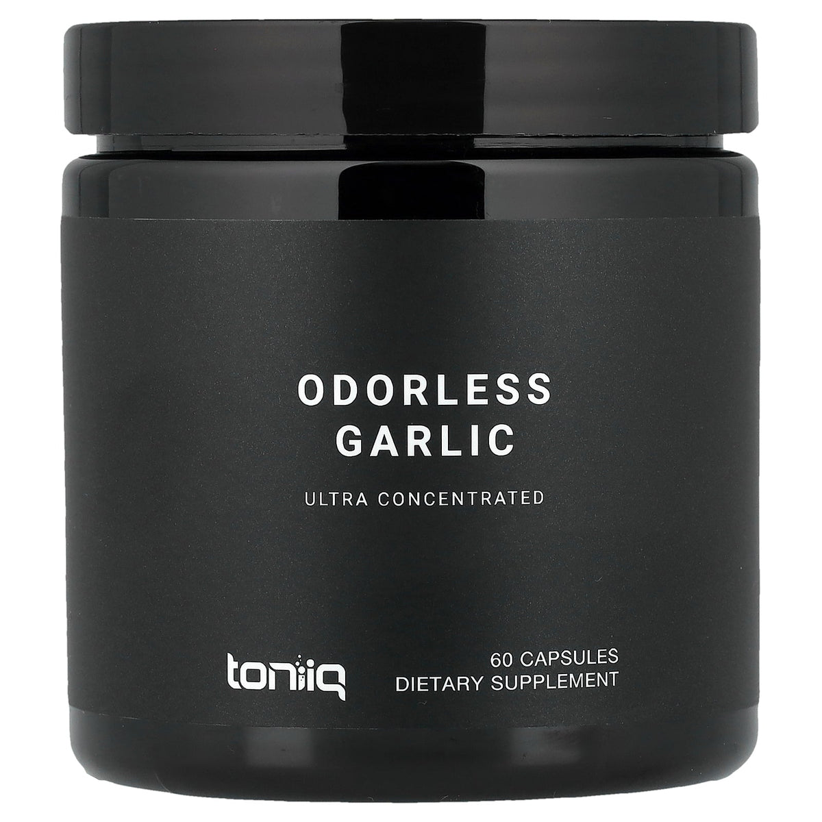 Toniiq, Odorless Garlic, Ultra Concentrated, 60 Capsules (500 mg per Capsule)