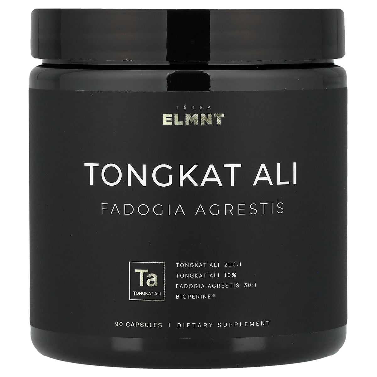 TERRA ELMNT, Tongkat Ali + Fadogia Agrestis, 90 Capsules