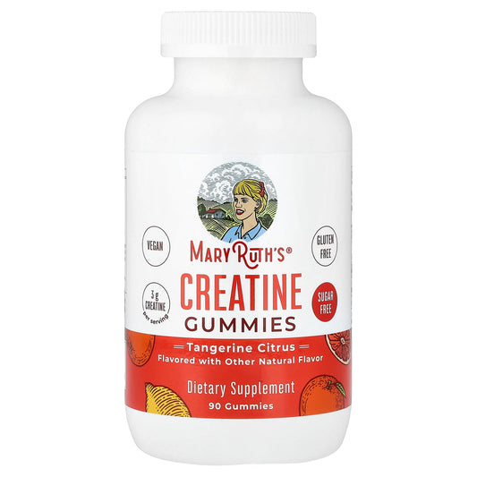 MaryRuth's, Creatine Gummies, Tangerine Citrus, 90 Gummies