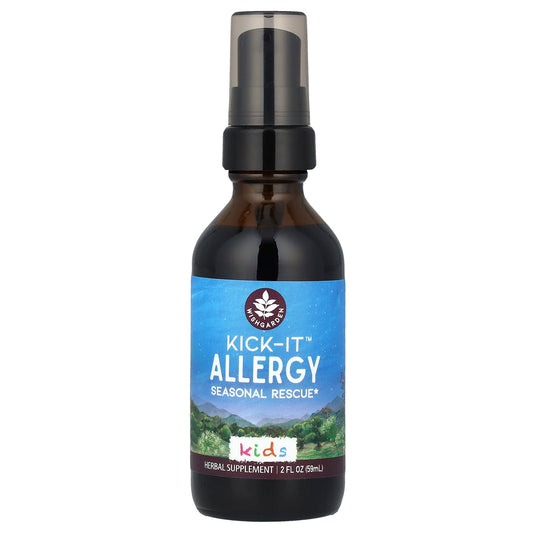 WishGarden Herbs, Kids, Kick-It™ Allergy Seasonal Rescue, 2 fl oz (59 ml)