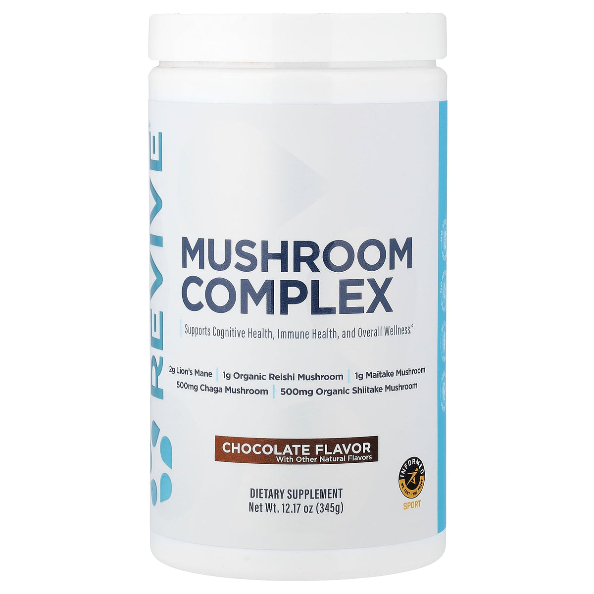Revive, Mushroom Complex, Chocolate, 12.17 oz (345 g)