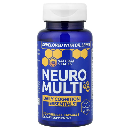 Natural Stacks, Neuro Multi™, 30 Vegetable Capsules