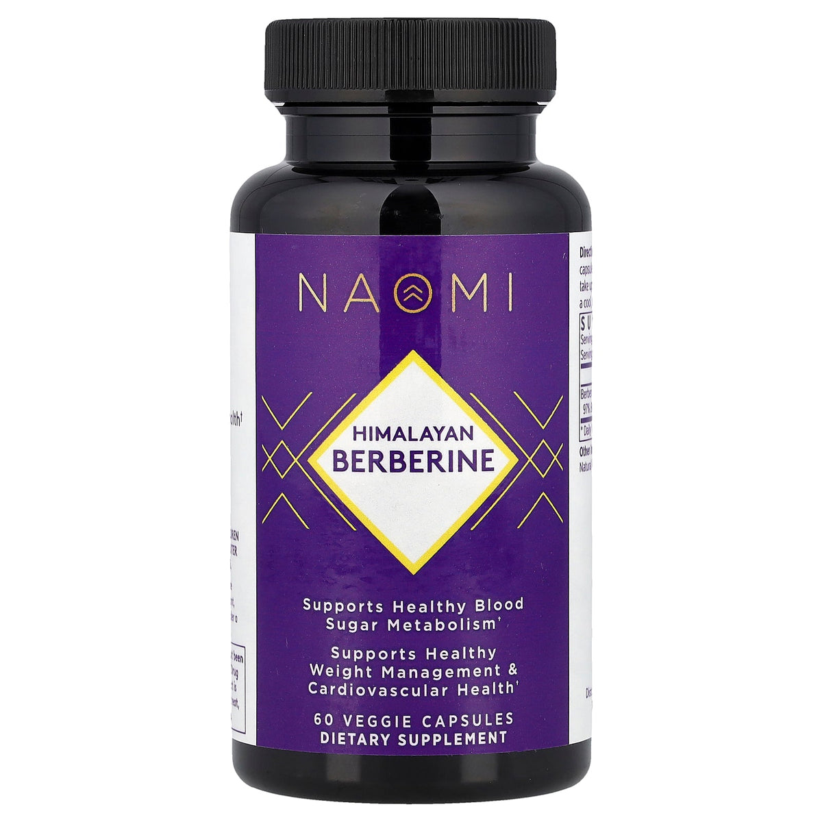 NAOMI, Himalayan Berberine, 60 Veggie Capsules (500 mg per Capsule)