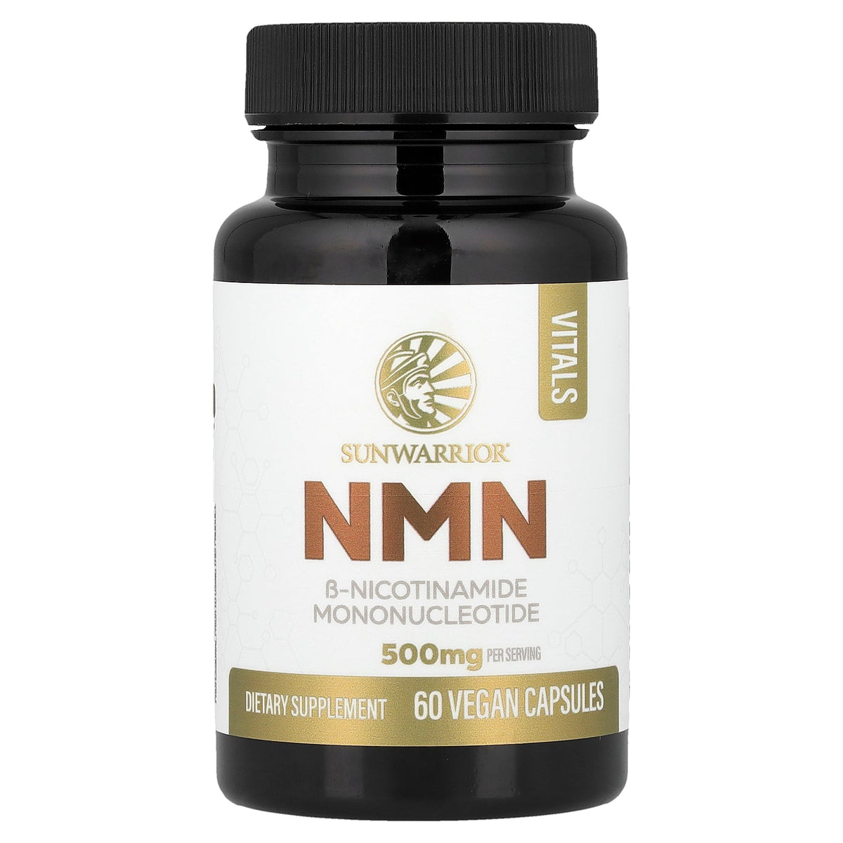 Sunwarrior, NMN, 60 Vegan Capsules (250 mg per Capsule)