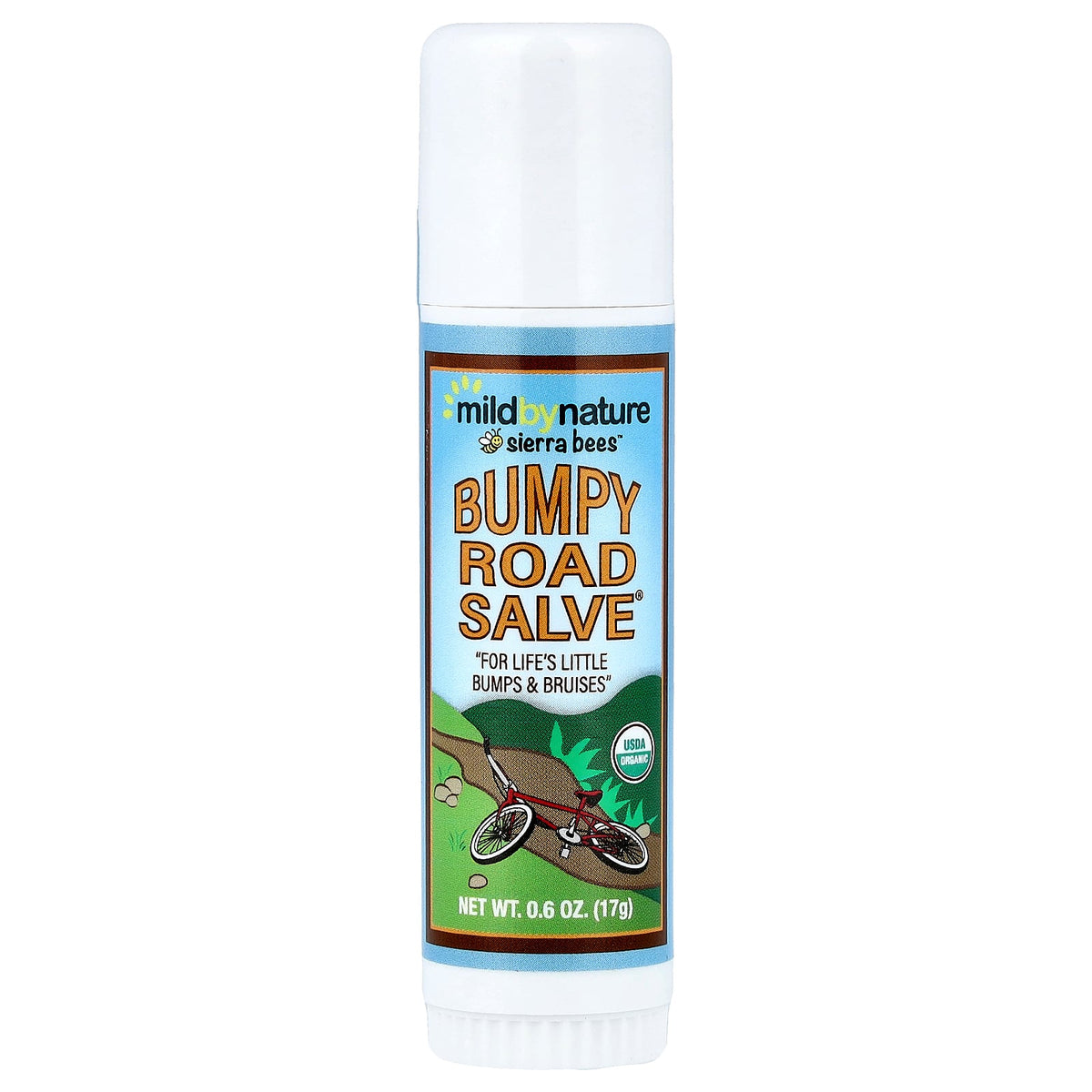 Mild By Nature, Sierra Bees™, Bumpy Road Salve® Stick, 0.6 oz (17 g)