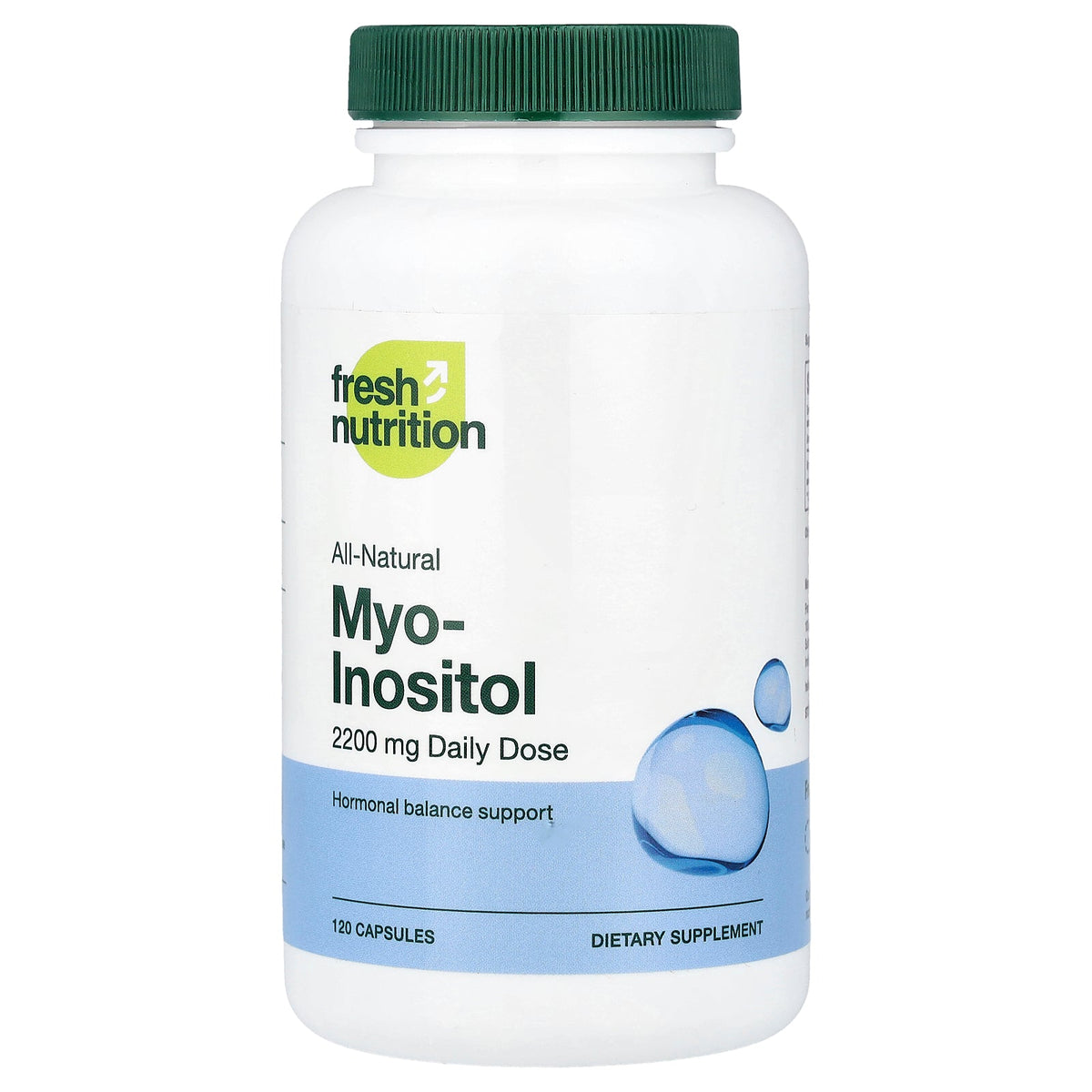 Fresh Nutrition, Myo-Inositol, 120 Capsules (550 mg per Capsule)
