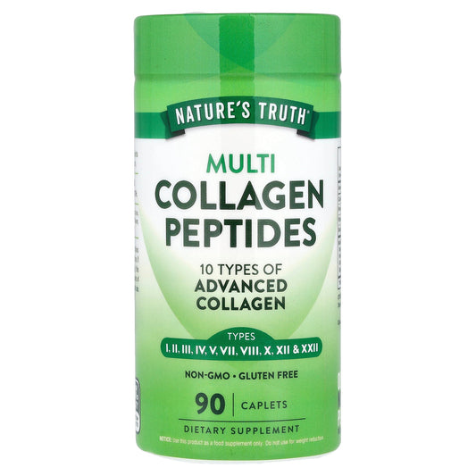 Nature's Truth, Multi Collagen Peptides, 90 Caplets