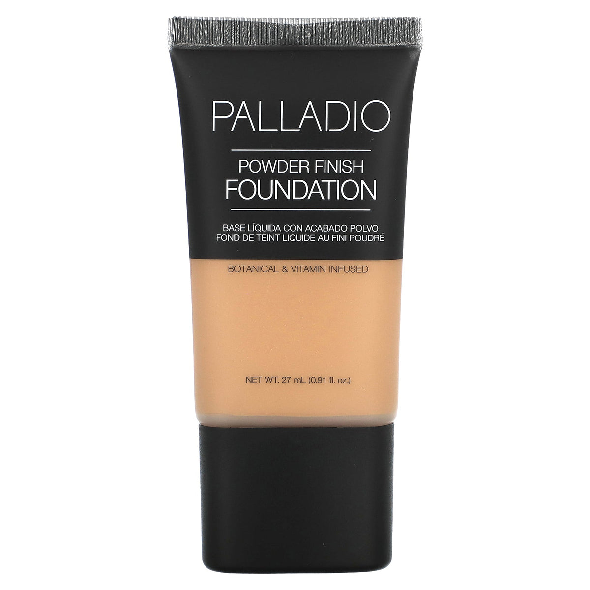 Palladio, Powder Finish Foundation, Caramel PFS06, 0.91 fl oz (27 ml)