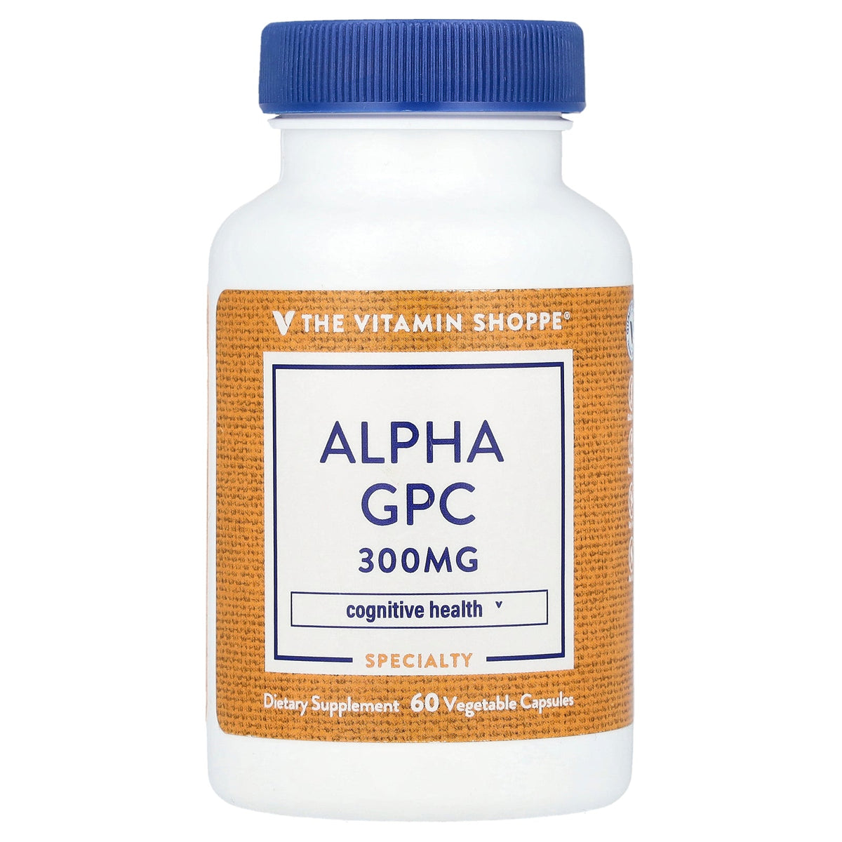 The Vitamin Shoppe, Alpha GPC, 300 mg, 60 Vegetable Capsules